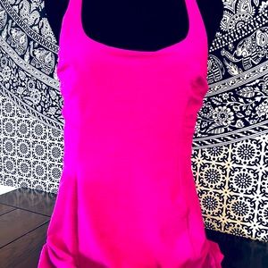 Victoria’s Secret magenta pink stretchy romper dress size L